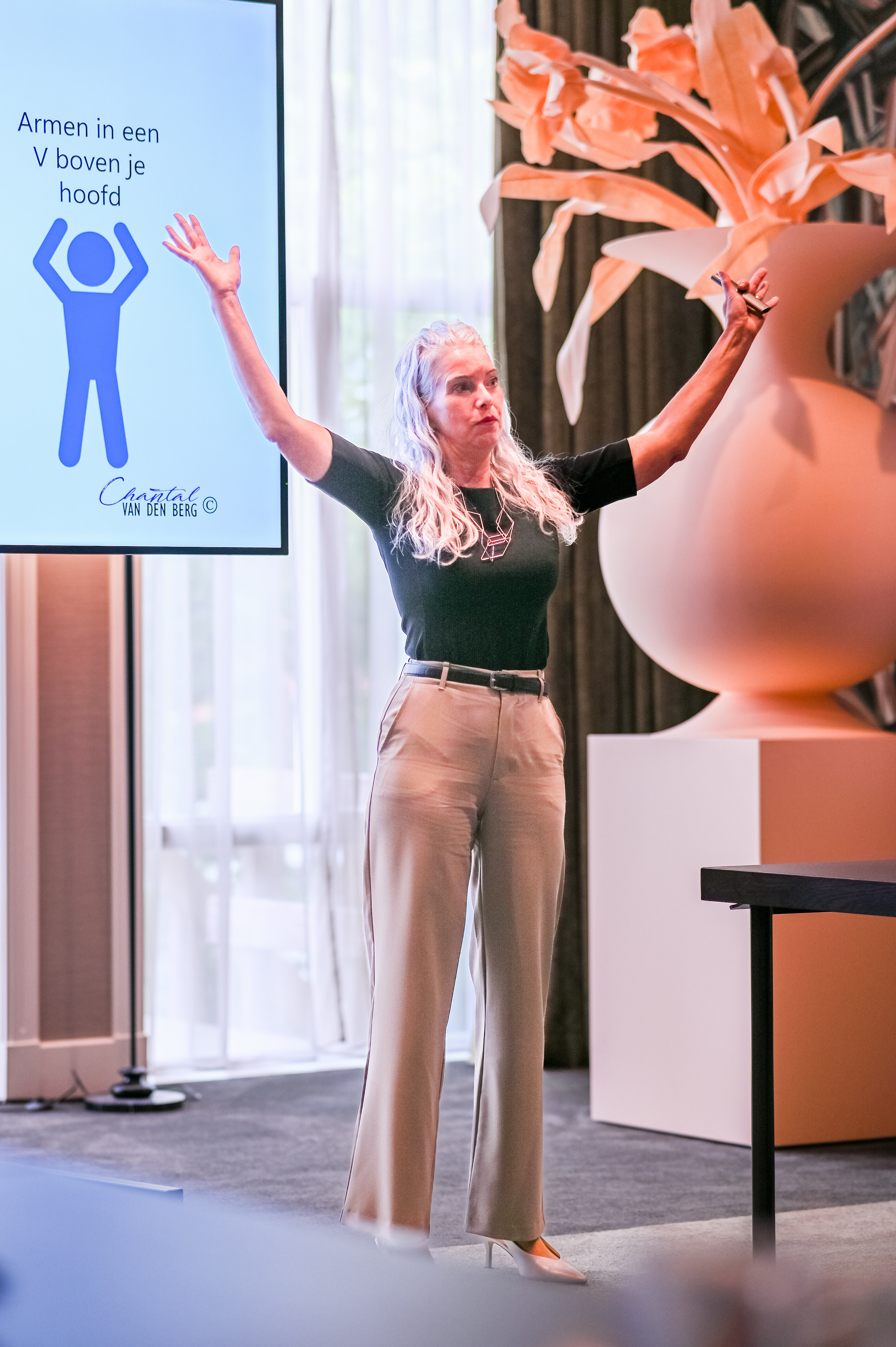 Chantal van den Berg spreker binding en werving interactieve keynote